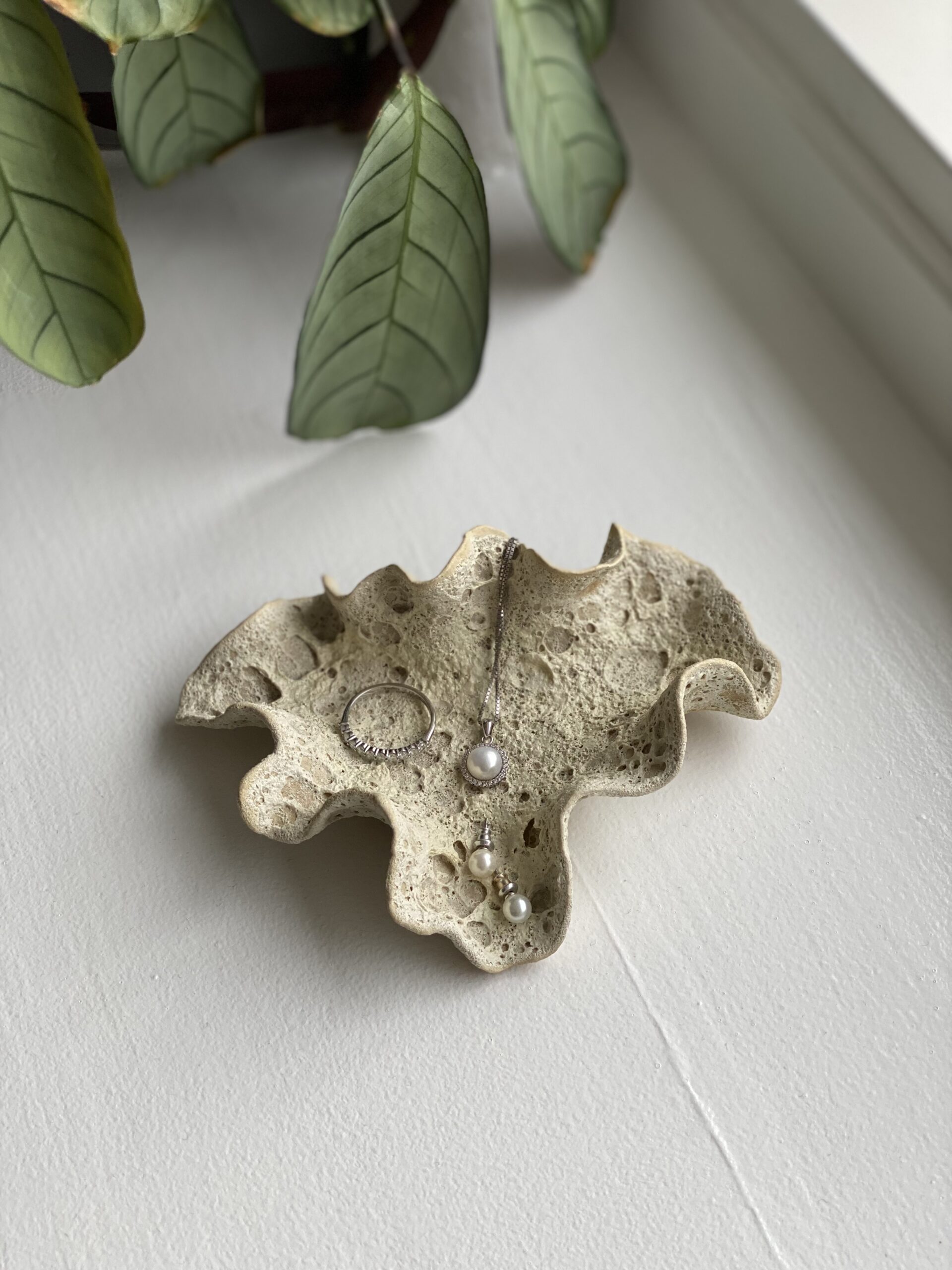 Koral smykkeskål - no. 3