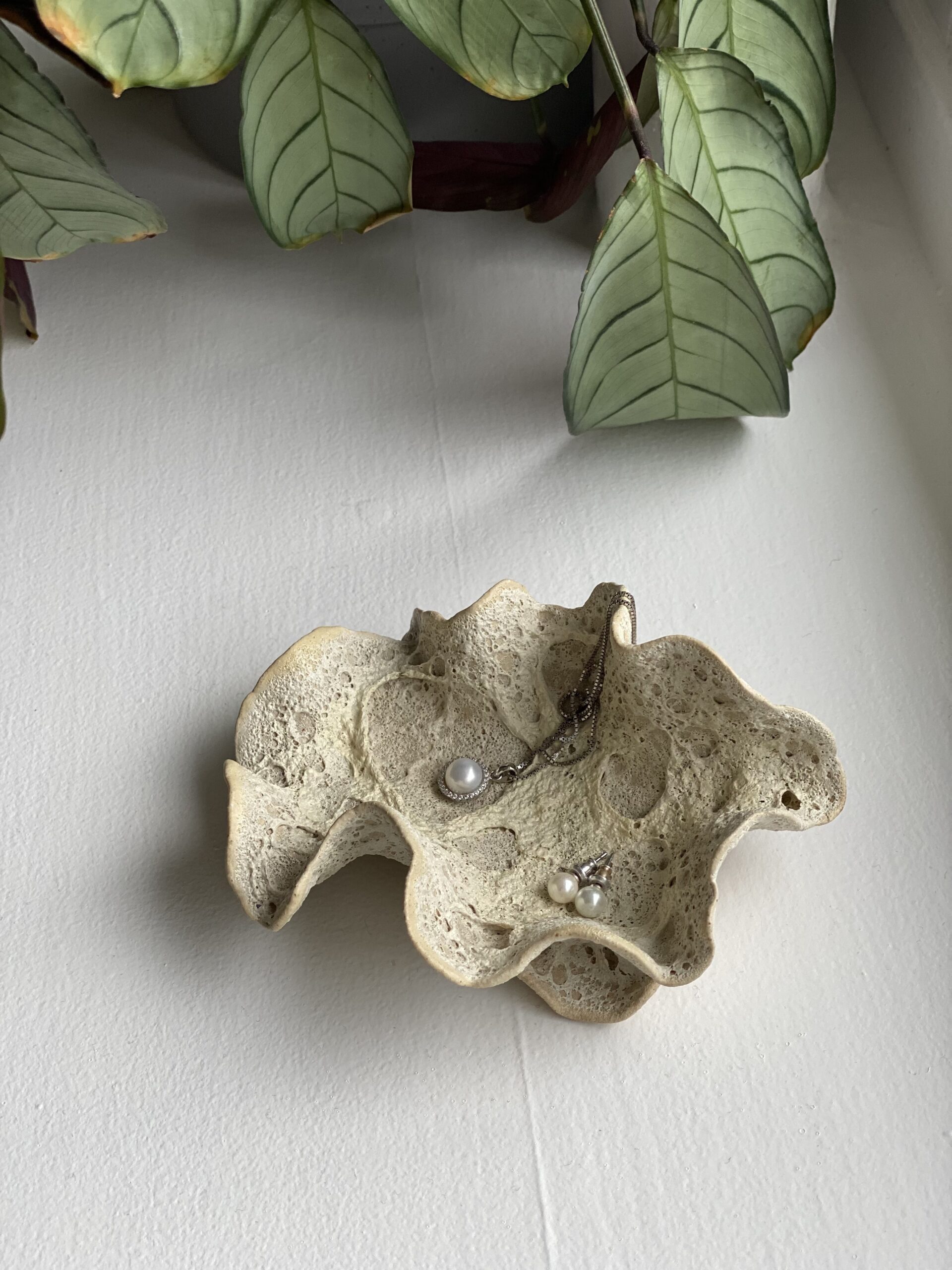 Koral smykkeskål - no. 2