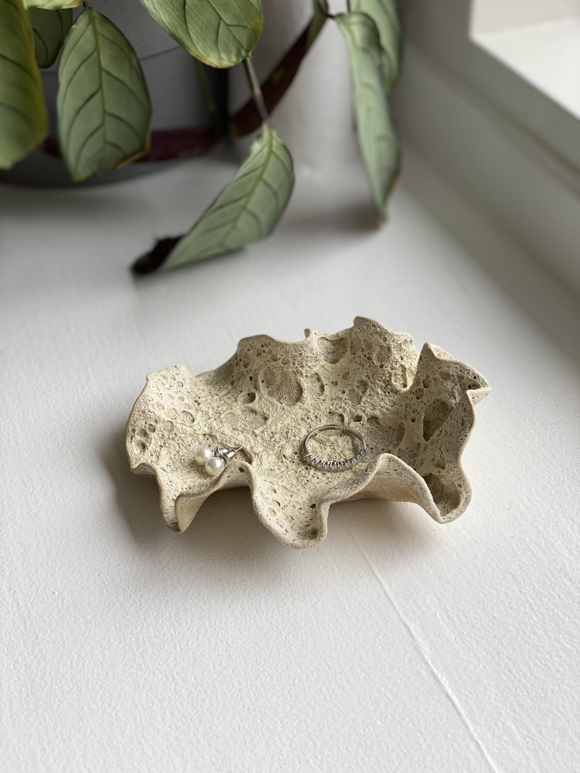 Koral smykkeskål - no. 1